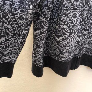 Style Co Womens Pull Sleeve Blouson Sweater Silver Size Small main image 1